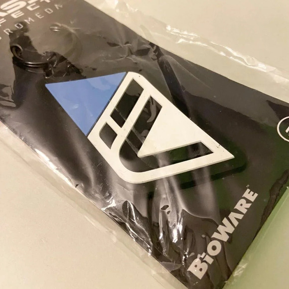 2017 Mass Effect Andromeda Rubber  Key Chain Nerd Block Collectible - Picture 5 of 11